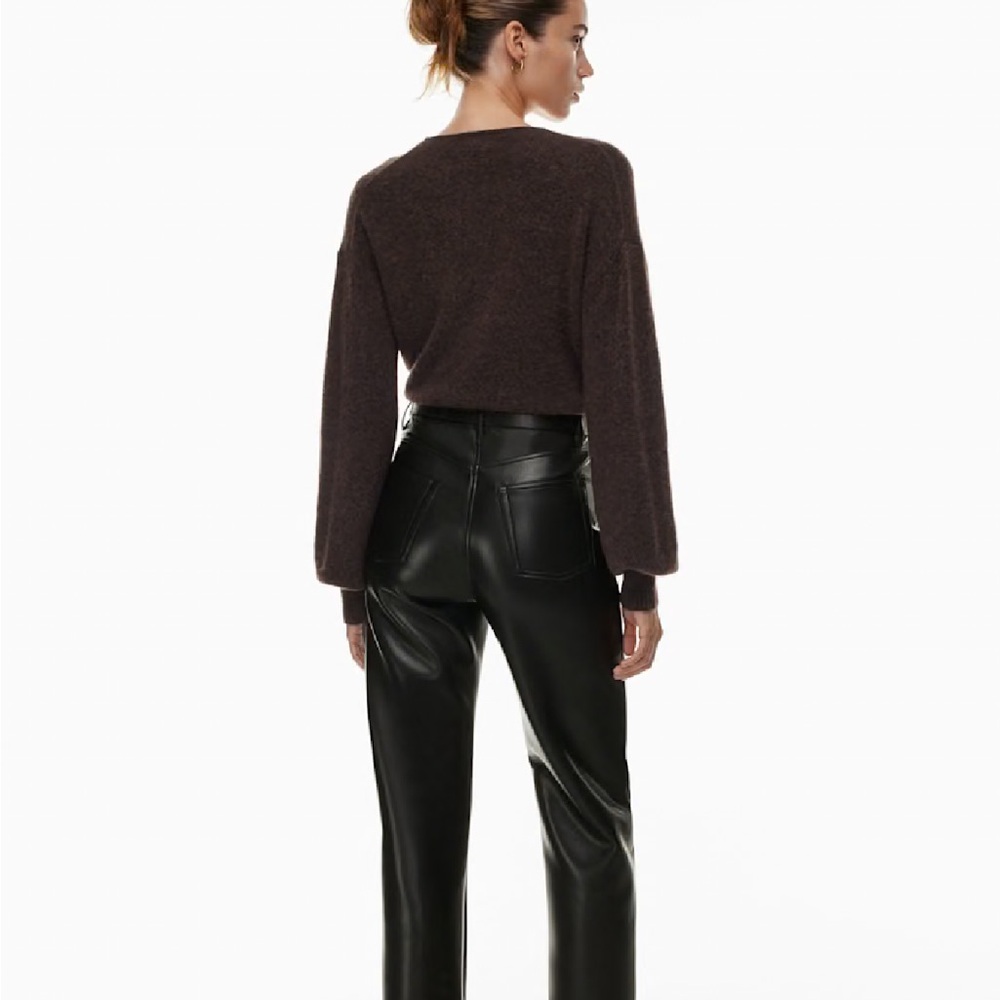 Wilfred Melina Black Leather Pants BNWT